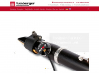 rumberger-soundproducts.de Webseite Vorschau