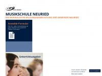 musikschule-neuried.de Webseite Vorschau