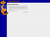 baendwurm.de Webseite Vorschau
