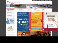 musikschule-toelz.de Webseite Vorschau