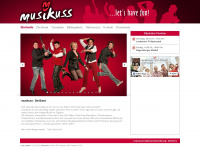 musikuss.com Webseite Vorschau