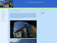 kunigundenkapelle.de Webseite Vorschau