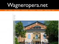 wagneropera.net Webseite Vorschau