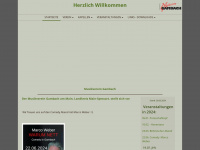 musikverein-gambach.de Webseite Vorschau