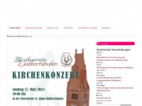 mv-walkertshofen.de Webseite Vorschau