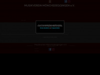musikverein-moenchsdeggingen.de Webseite Vorschau