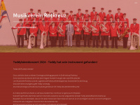 musikvereinrotkreuz.ch Webseite Vorschau