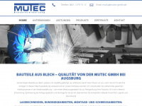 mutec-gmbh.de Webseite Vorschau