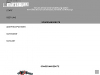 mutzbauer.com Webseite Vorschau