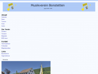 mv-bonstetten.ch Webseite Vorschau