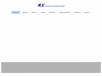mv-maschinen.de Webseite Vorschau