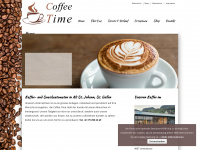 coffee-time.ch Webseite Vorschau