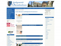 obersiebenbrunn.at Webseite Vorschau
