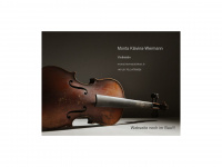 violinistin.com Webseite Vorschau