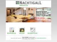 nachtigall-immobilien.de Webseite Vorschau