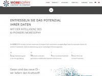 moresophy.com Webseite Vorschau