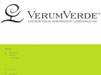 verum-verde.com Webseite Vorschau