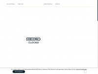 seikoclocks.de Webseite Vorschau