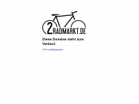 2radmarkt.de Webseite Vorschau