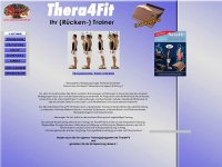 thera4fit.de Webseite Vorschau