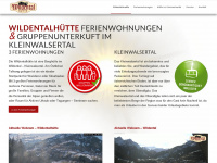 wildentalhuette.at Thumbnail
