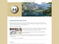 akupunkturseminare-berlin.de Webseite Vorschau