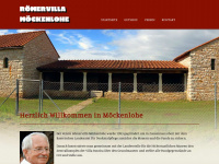 roemervilla-moeckenlohe.de Webseite Vorschau