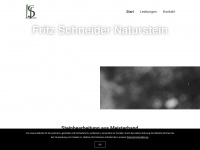 naturstein-schneider.de Webseite Vorschau