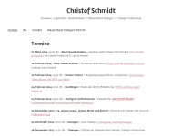 christofschmidt.de Webseite Vorschau