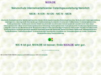 nicn.de Webseite Vorschau