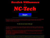 nc-tech.de Webseite Vorschau
