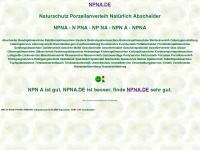 npna.de Webseite Vorschau