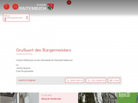 raitenbuch.de Webseite Vorschau