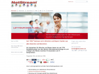 netstream.de Webseite Vorschau