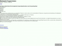 netzwerk-supervision.de Webseite Vorschau
