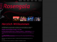 rosengala.de Webseite Vorschau