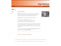 synapse.de Webseite Vorschau