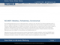 neumer.info Webseite Vorschau