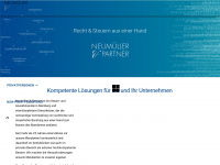 neumueller-partner.com Webseite Vorschau