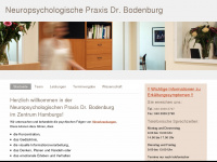 neuropsychologische-praxis.de Webseite Vorschau