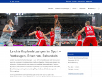 sportneuropsychologie.de Webseite Vorschau