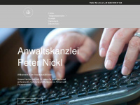 nickl-partner.de Webseite Vorschau