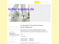 koffer-express.de Webseite Vorschau