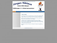 niklaus-web.de Webseite Vorschau