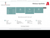 nikolaus-apotheke.net Webseite Vorschau