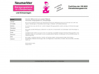 reinigungsdienst-purrer.de Webseite Vorschau