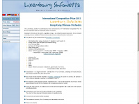 luxembourg-sinfonietta.lu Webseite Vorschau