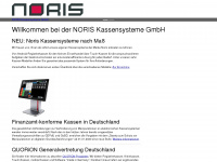 noris-kassensysteme.de Webseite Vorschau