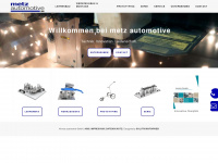 metz-automotive.de Webseite Vorschau