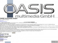 oasismultimedia.de Webseite Vorschau